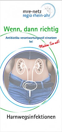 Flyer Informationen für Patienten und Angehörige zu Harnwegsinfektionen